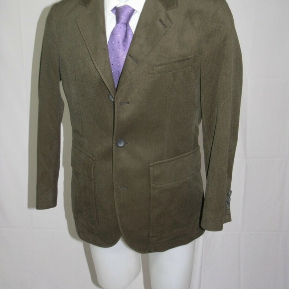 Emporio Armani Green Line Four Roll Three Blazer